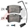 AUDI 4G0698451B Brake Pad Set, disc brake